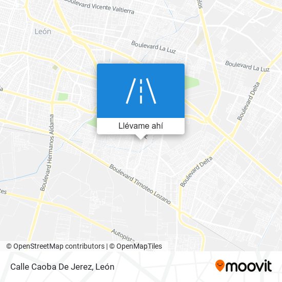 Mapa de Calle Caoba De Jerez