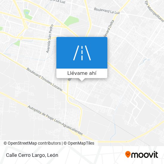 Mapa de Calle Cerro Largo