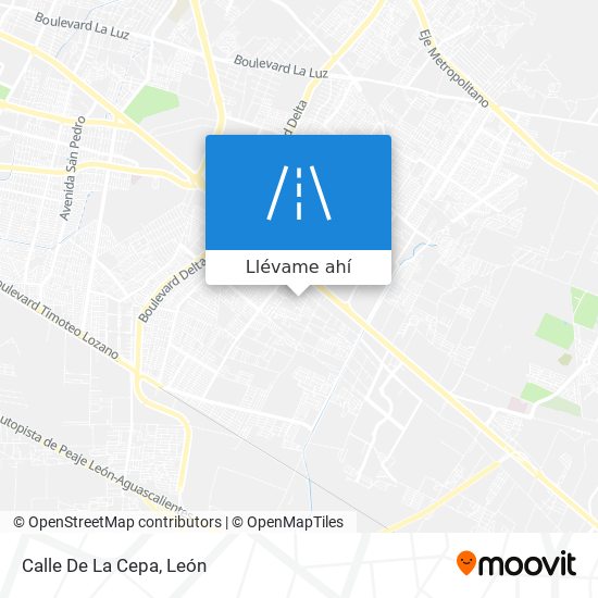 Mapa de Calle De La Cepa