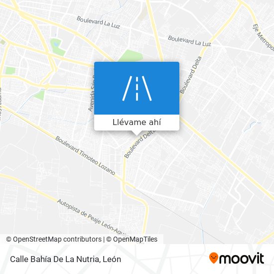 Mapa de Calle Bahía De La Nutria