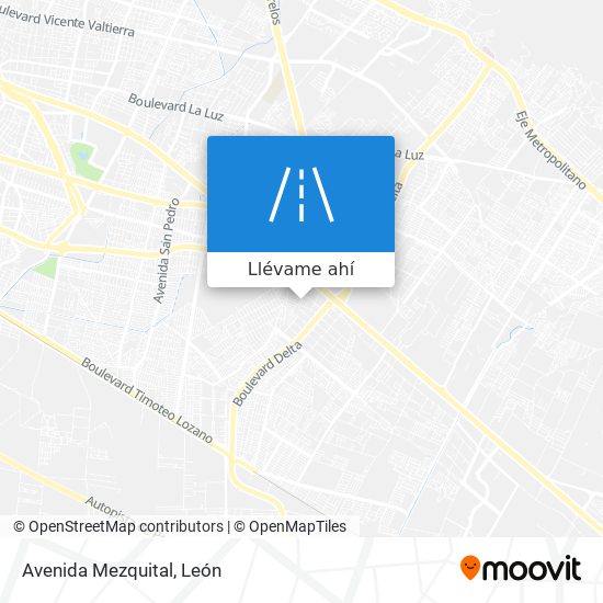 Mapa de Avenida Mezquital