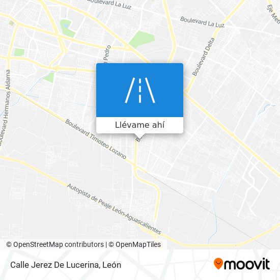 Mapa de Calle Jerez De Lucerina