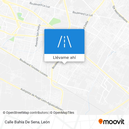 Mapa de Calle Bahía De Sena