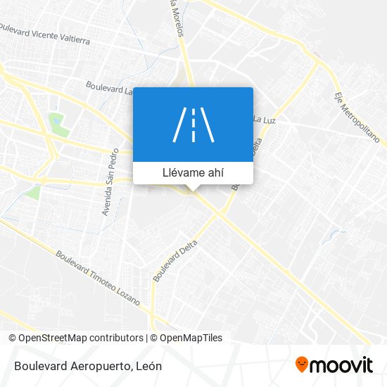 Mapa de Boulevard Aeropuerto