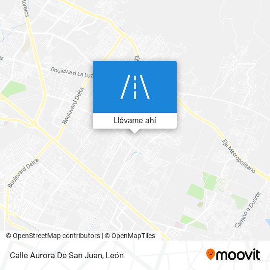 Mapa de Calle Aurora De San Juan