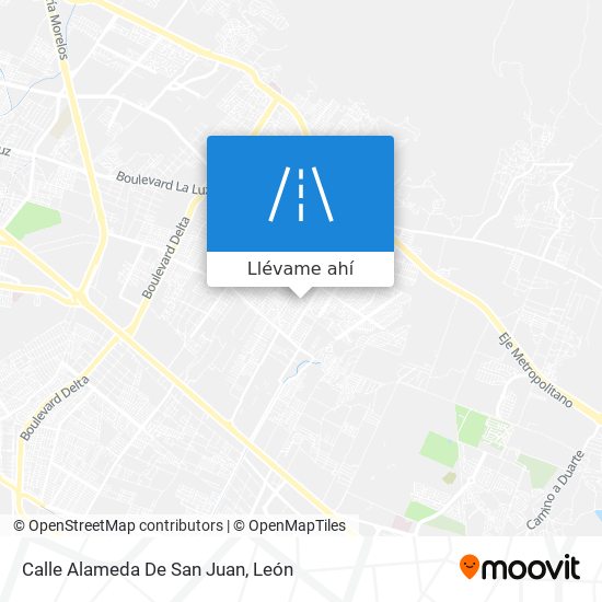 Mapa de Calle Alameda De San Juan