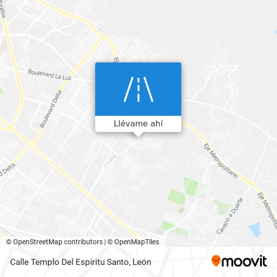 Mapa de Calle Templo Del Espíritu Santo