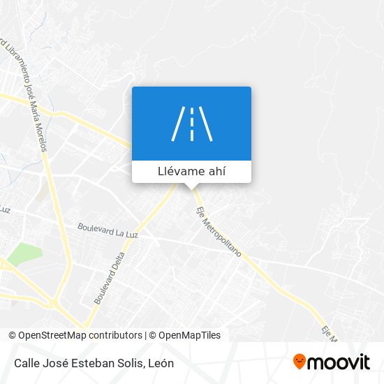 Mapa de Calle José Esteban Solis