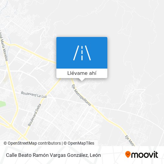 Mapa de Calle Beato Ramón Vargas González