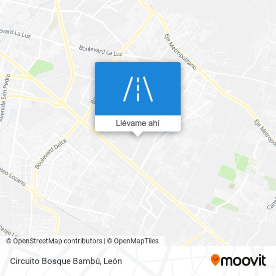 Mapa de Circuito Bosque Bambú