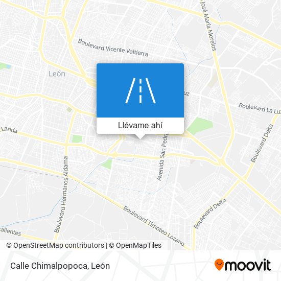 Mapa de Calle Chimalpopoca