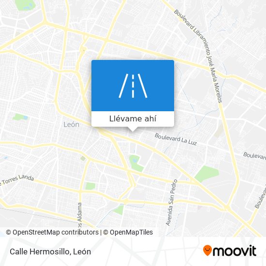 Mapa de Calle Hermosillo