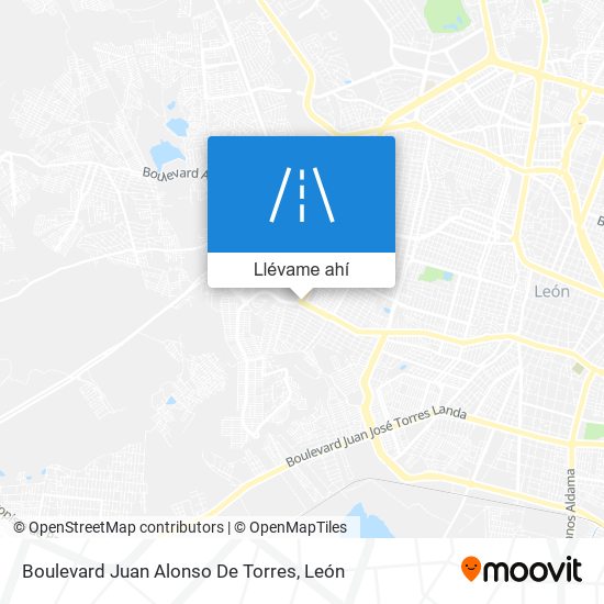 Mapa de Boulevard Juan Alonso De Torres