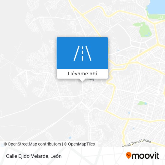 Mapa de Calle Ejido Velarde