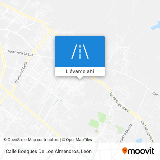 Mapa de Calle Bosques De Los Almendros