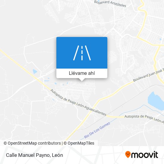 Mapa de Calle Manuel Payno