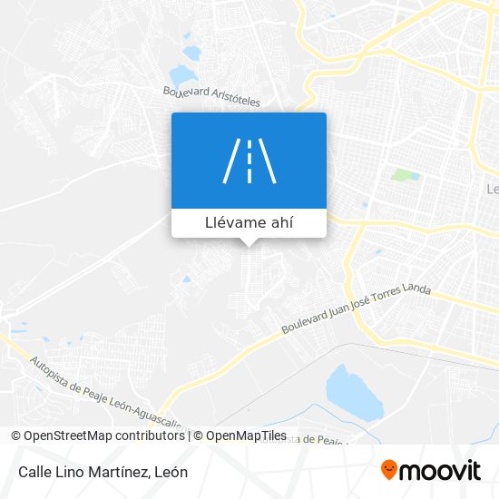 Mapa de Calle Lino Martínez