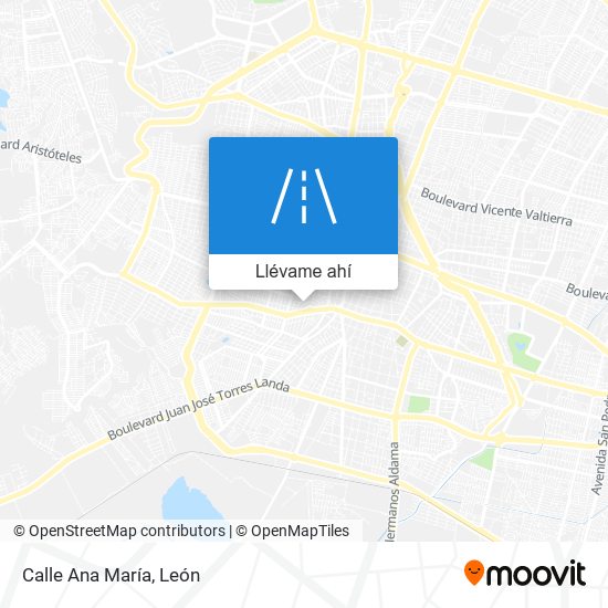 Mapa de Calle Ana María
