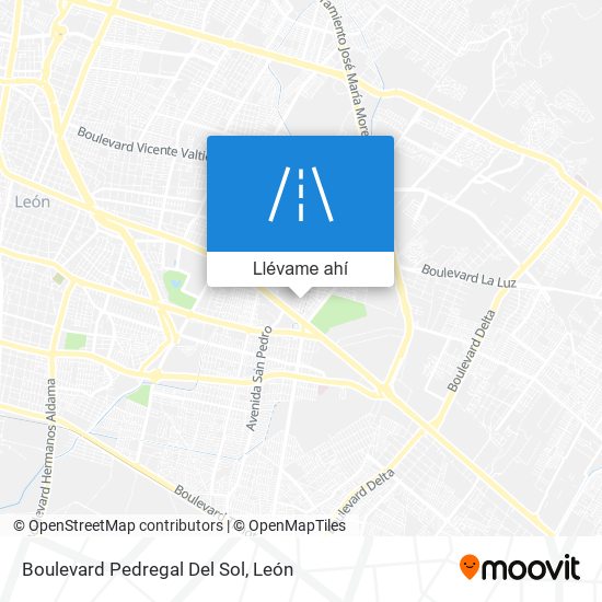 Mapa de Boulevard Pedregal Del Sol