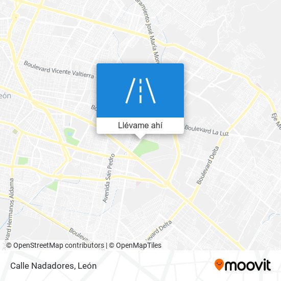 Mapa de Calle Nadadores