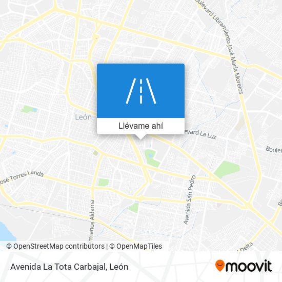 Mapa de Avenida La Tota Carbajal
