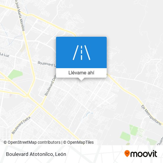 Mapa de Boulevard Atotonilco