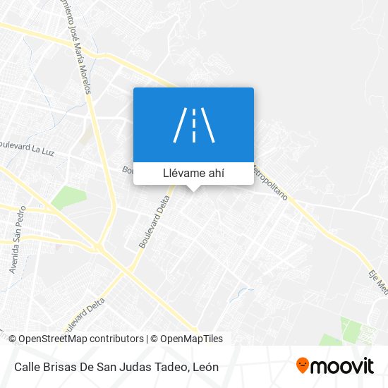 Mapa de Calle Brisas De San Judas Tadeo