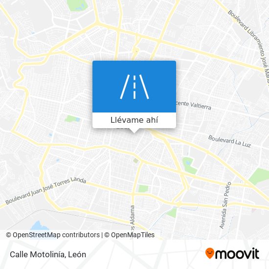 Mapa de Calle Motolinía