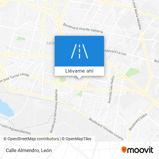 Mapa de Calle Almendro