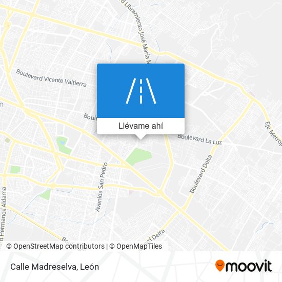 Mapa de Calle Madreselva