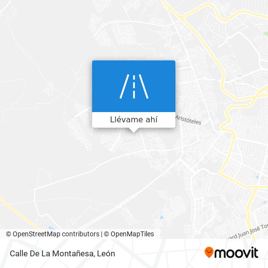 Mapa de Calle De La Montañesa