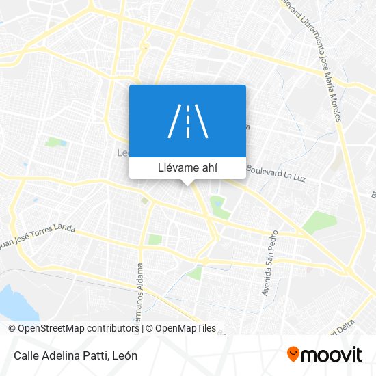 Mapa de Calle Adelina Patti