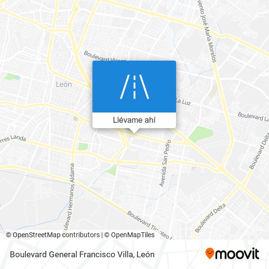 Mapa de Boulevard General Francisco Villa