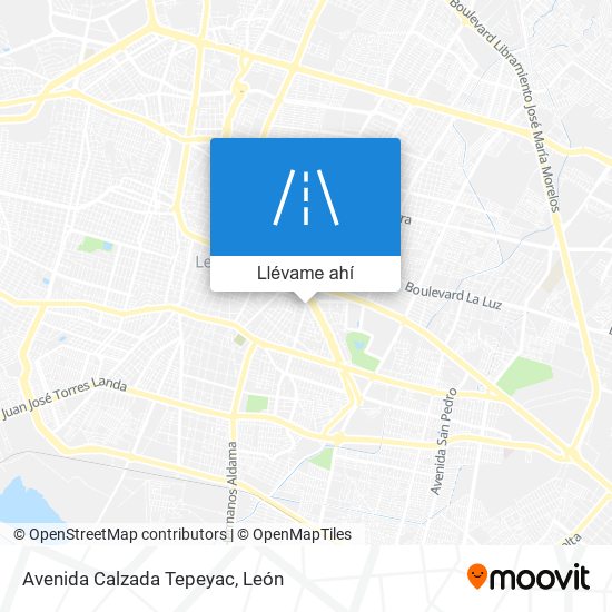 Mapa de Avenida Calzada Tepeyac