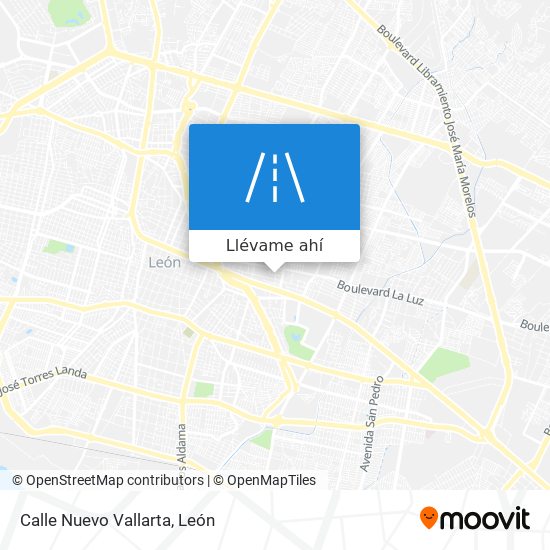 Mapa de Calle Nuevo Vallarta