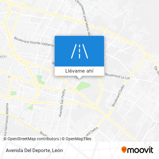 Mapa de Avenida Del Deporte