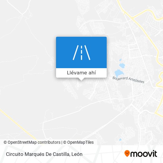 Mapa de Circuito Marqués De Castilla