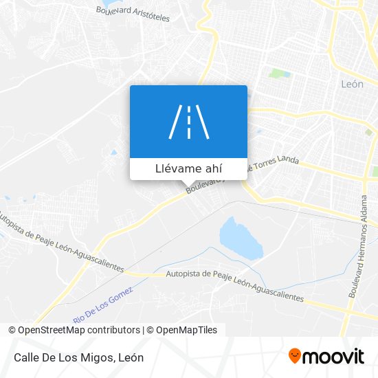 Mapa de Calle De Los Migos