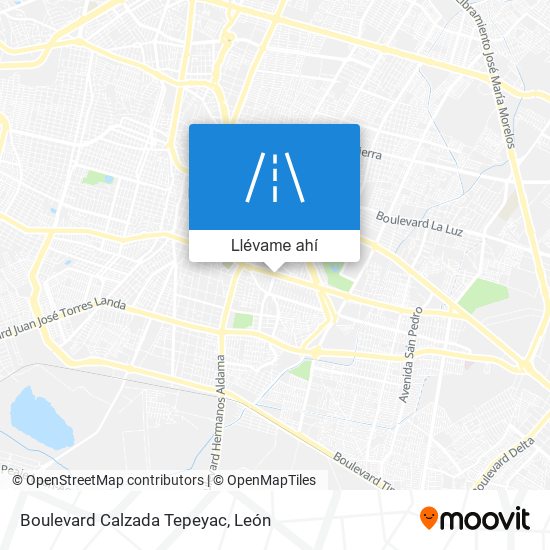 Mapa de Boulevard Calzada Tepeyac