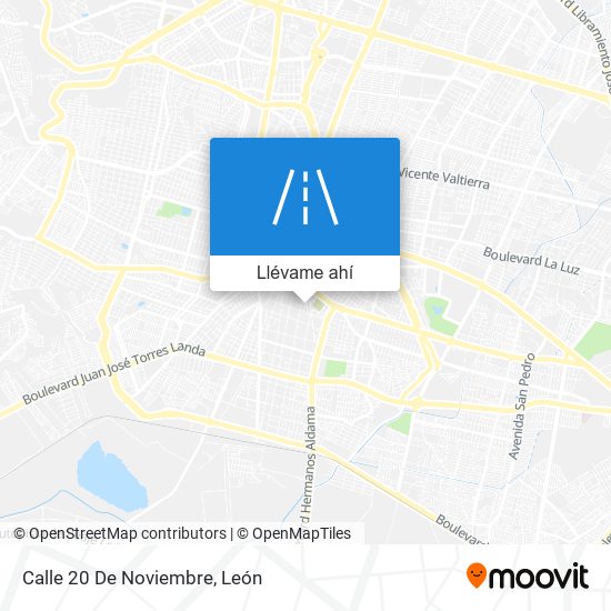 Mapa de Calle 20 De Noviembre