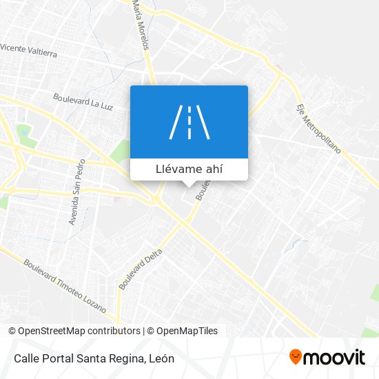 Mapa de Calle Portal Santa Regina