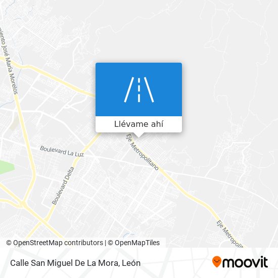 Mapa de Calle San Miguel De La Mora