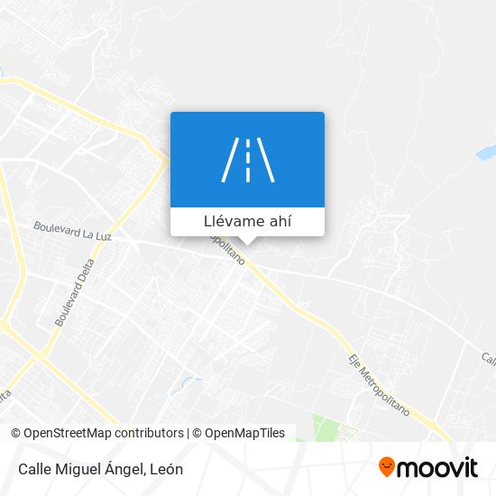 Mapa de Calle Miguel Ángel