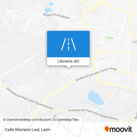 Mapa de Calle Mariano Leal