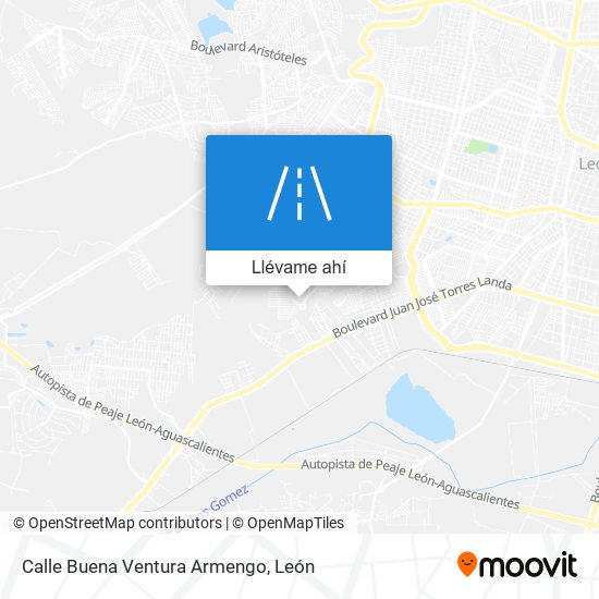 Mapa de Calle Buena Ventura Armengo