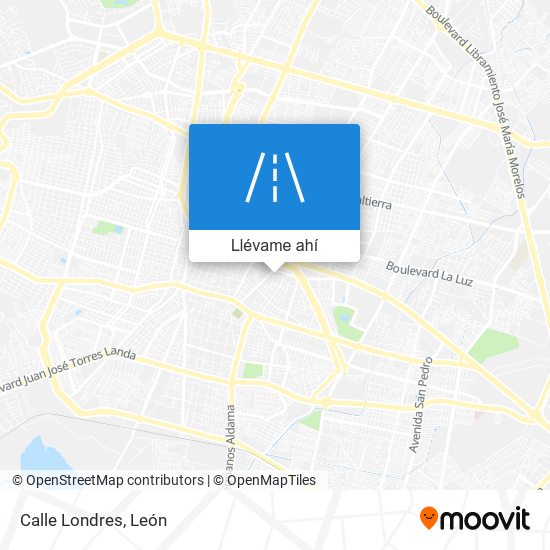 Mapa de Calle Londres