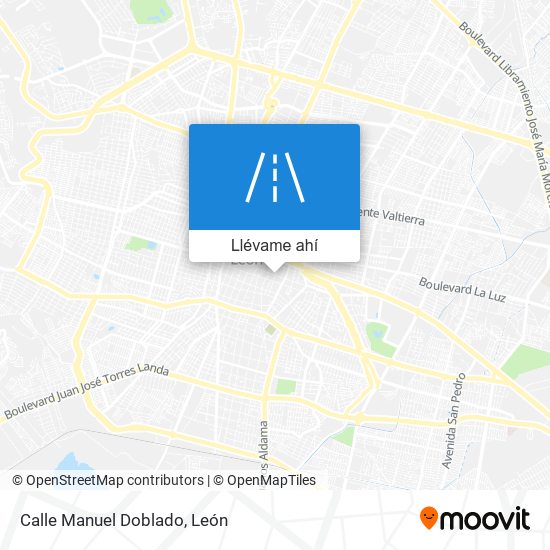 Mapa de Calle Manuel Doblado