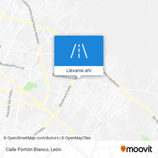 Mapa de Calle Portón Blanco