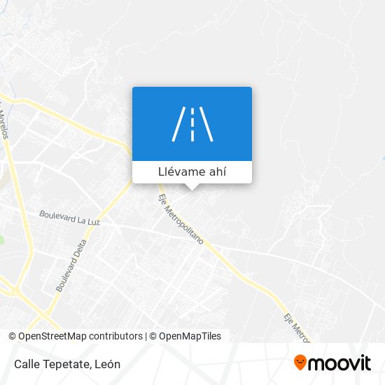 Mapa de Calle Tepetate