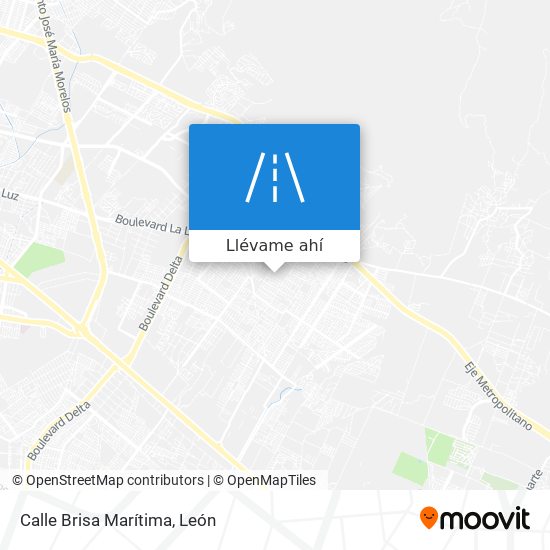 Mapa de Calle Brisa Marítima